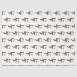 Papel De Seda Cute Winter Arctic Whale