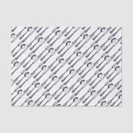 Papel De Seda Cutelaria do vintage/Victorian