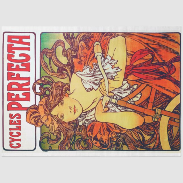 Papel De Seda Cycle Perfecta, Mucha (Frente )