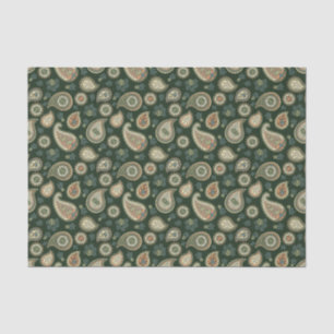 Papel De Seda Cypress Paisley Pattern
