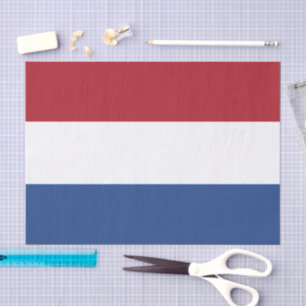 Papel de seda da Holanda, papel de seda da bandeir