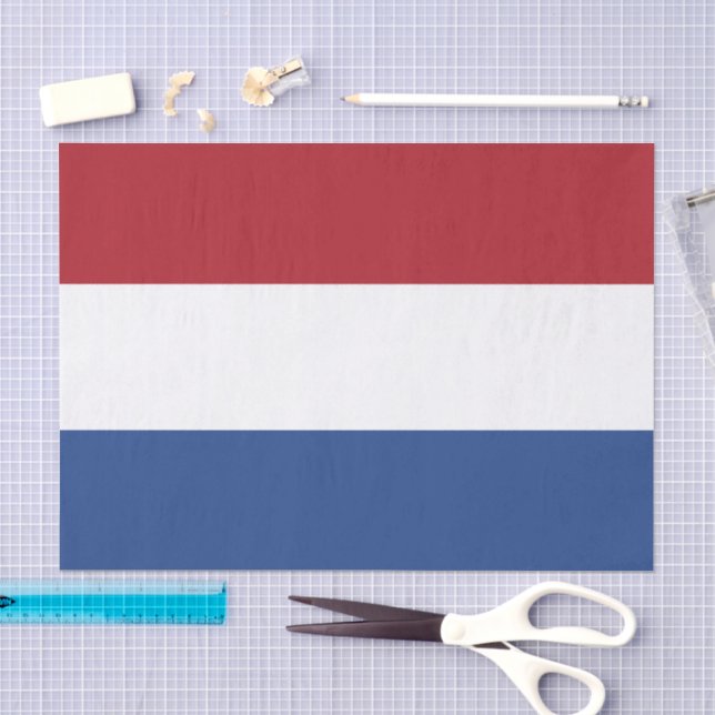 Papel de seda da Holanda, papel de seda da bandeir (Arte )