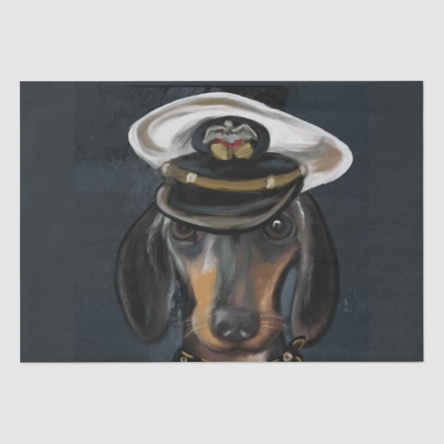 Papel De Seda Dachshund         (Frente )