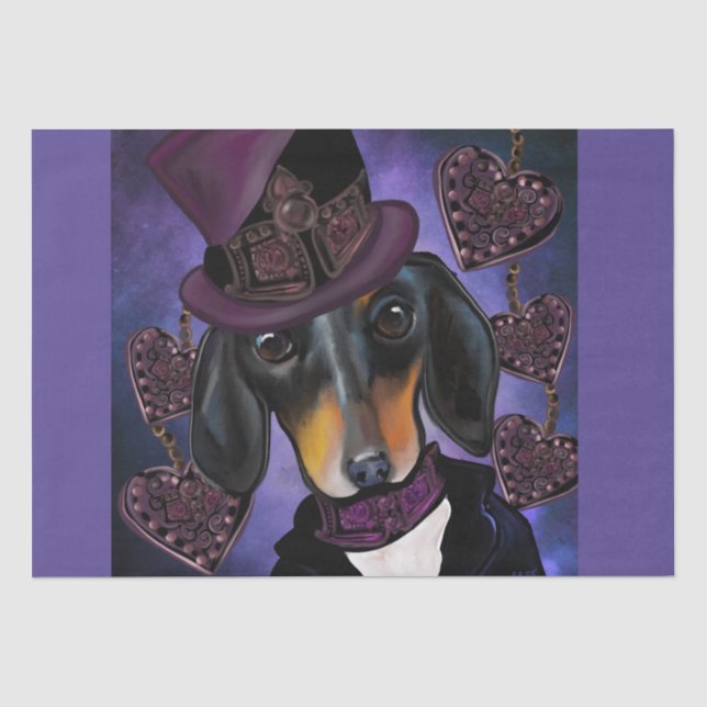 PAPEL DE SEDA DACHSHUND (Frente )