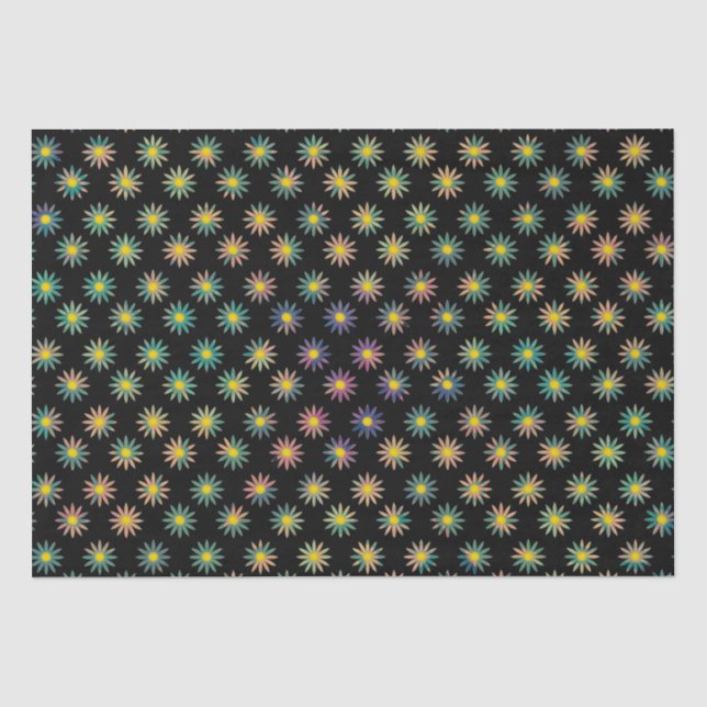 Papel De Seda Daisies em Curso (Frente )