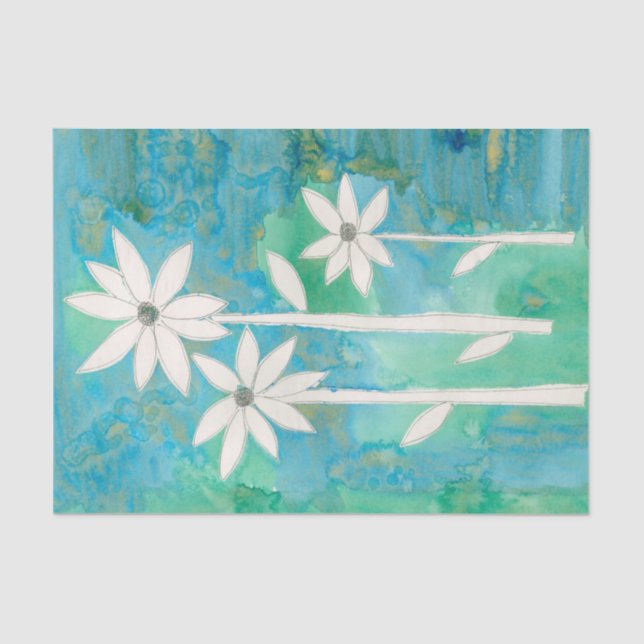 Papel De Seda Daison Daisies II (Frente )