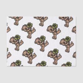 Papel De Seda Daisy Bear Design
