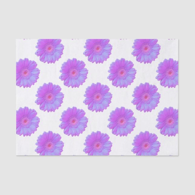 Papel De Seda Daisy gerbera (Frente )