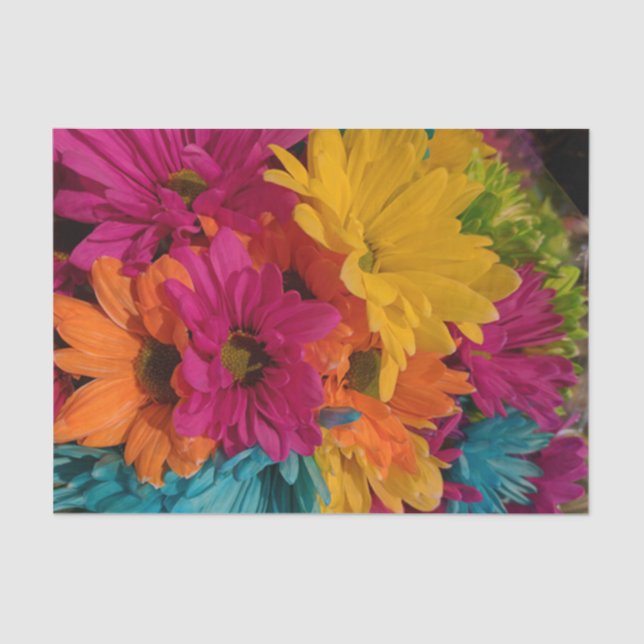 Papel De Seda Daisy Tissue Paper (Frente )