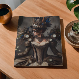 Papel De Seda Dama do Tempo Vitoriana Vintage Steampunk