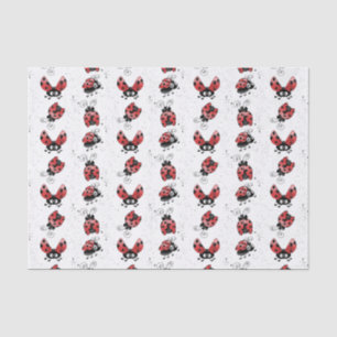 Papel De Seda Damascos E Tinta De Splatter