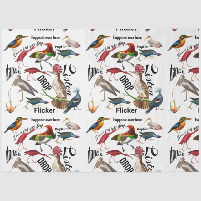 Papel De Seda Dança (Frente )