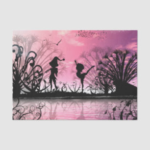 Papel De Seda Dança ao violino