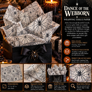 Papel De Seda Dança dos Nascidos na Teia