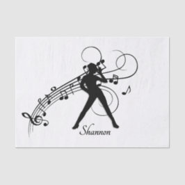 Papel De Seda Dança Moderna