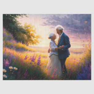 Papel De Seda Dançando com meu colega de alma