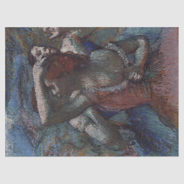 Papel De Seda Dançarinos Edgar Degas (Frente )