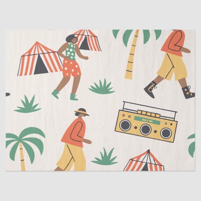 Papel De Seda Dance in summer (Frente )