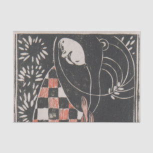 Papel De Seda Dancer de Koloman Moser