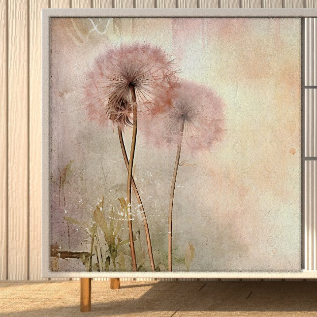 Papel De Seda Dandélio na Rua da Tarde (Criador carregado)