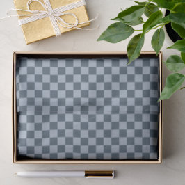 Papel De Seda Dark Blue Checker Checkerboard Checkered 00s 90s