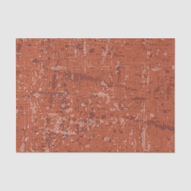 Papel De Seda Dark Rust Art Lover Abstract Artist Painter (Frente )