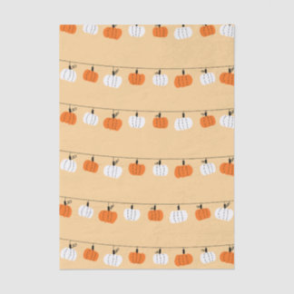Papel de Seda de Abóbora de Outono – Embrulho de P