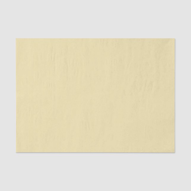 Papel De Seda De cor baunilha (Frente )