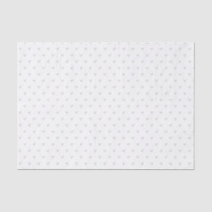 Papel de seda de coração rosa