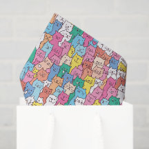 Papel de Seda de Gato, Kit de Decoupage de Gatinho