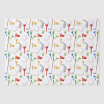 Papel de seda de golfe