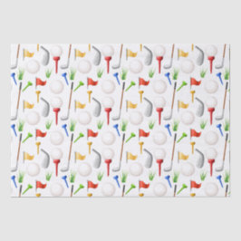 Papel de seda de golfe