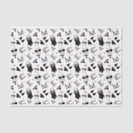 Papel de Seda de Lingerie para Despedida de Soltei