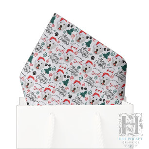 Papel de Seda de Natal Great Pyrenees