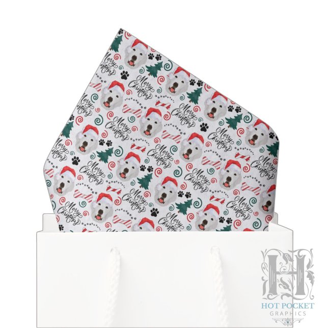 Papel de Seda de Natal Great Pyrenees (Criador carregado)