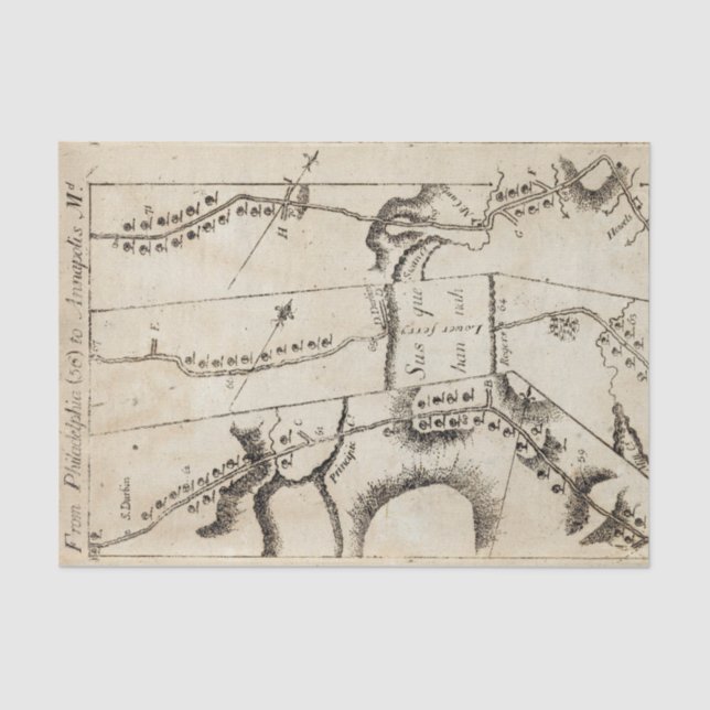 Papel De Seda De Philadelphfia a DM 56 de Annapolis (Frente )