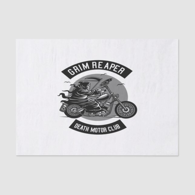 Papel De Seda Death Motorcycle Club (Frente )