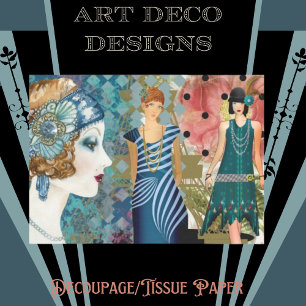 Papel De Seda Deco de Arte