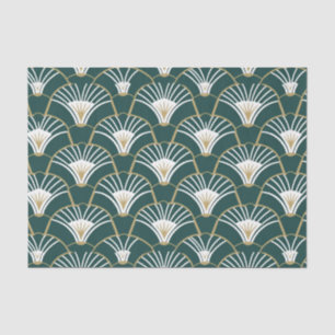 Papel De Seda Deco de arte de ouro elegante
