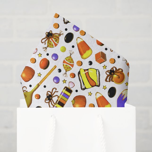 Papel De Seda Decoração de Festa de Halloween (Sacola de presentes)