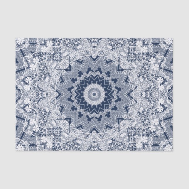 Papel De Seda decoração de rendas (Frente )