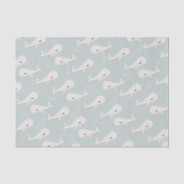 Papel De Seda Decoração Minimalista do Mar de Baleia de Cute Boh