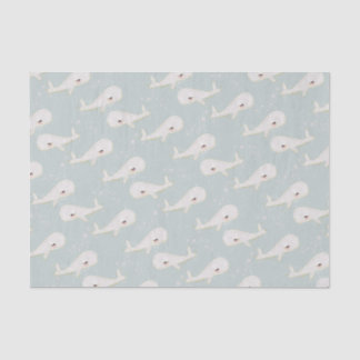 Papel De Seda Decoração Minimalista do Mar de Baleia de Cute Boh
