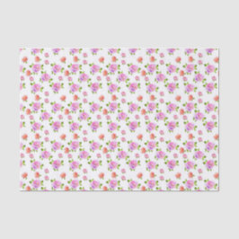Papel de Seda Decorativo Rosas Lindas