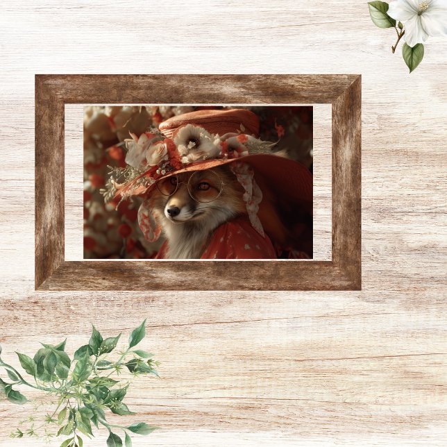 Papel De Seda Decoupage Autumn Fox Rustic Southern Charm  (Criador carregado)