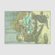 Decoupage bonito do vintage do Victorian