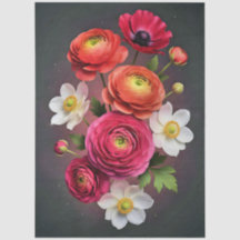 Decoupage Botanical Bloom