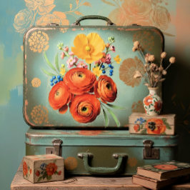 Papel De Seda Decoupage Botanical Bloom