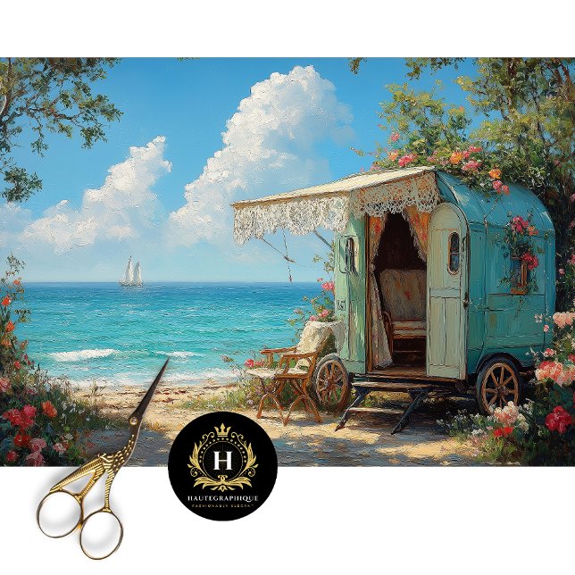 Papel De Seda Decoupage Caravana Cigana (Criador carregado)