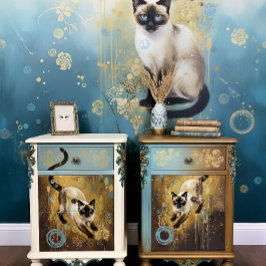 Papel De Seda Decoupage Celestial Kitten